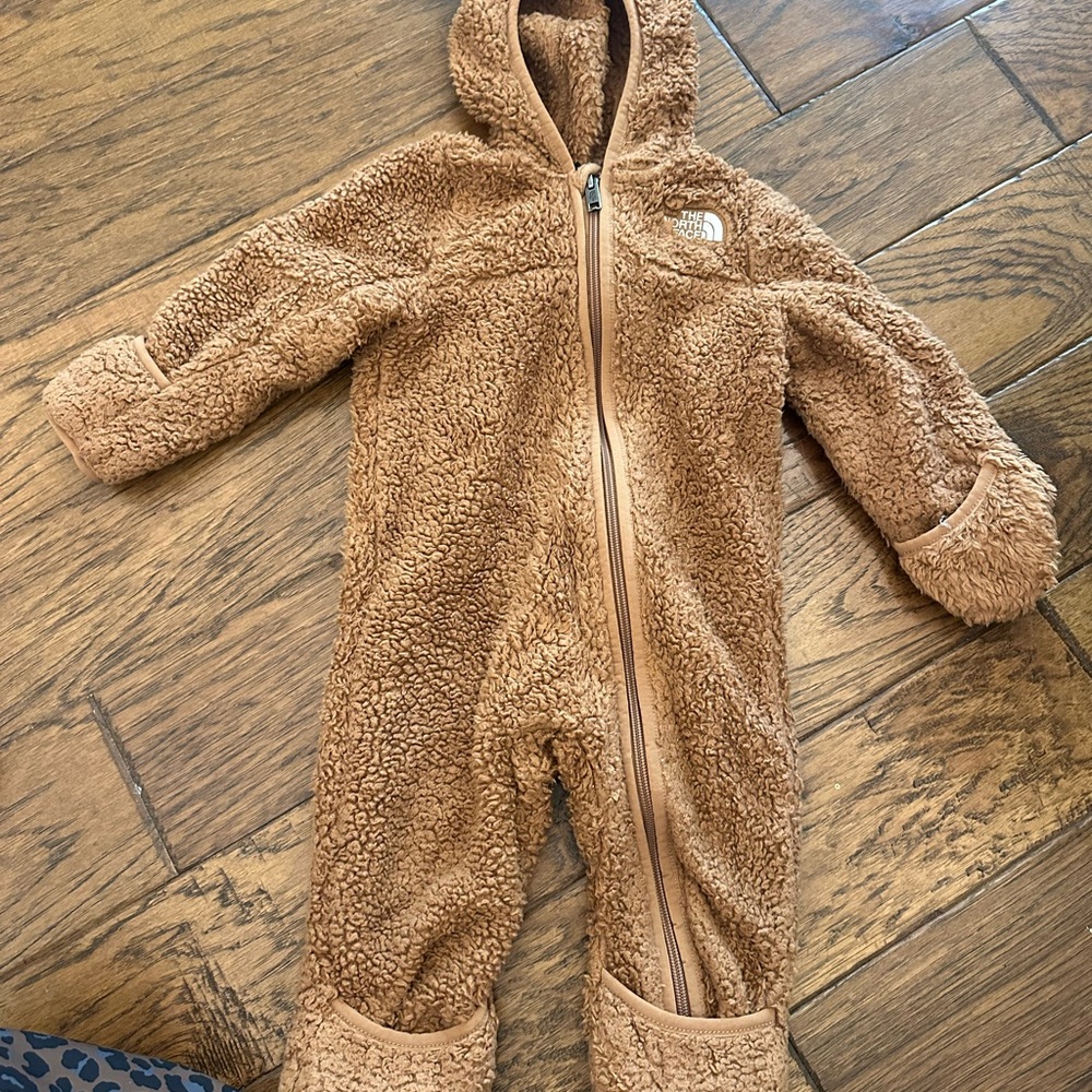 The North Face Cozy Tan Kids Footie